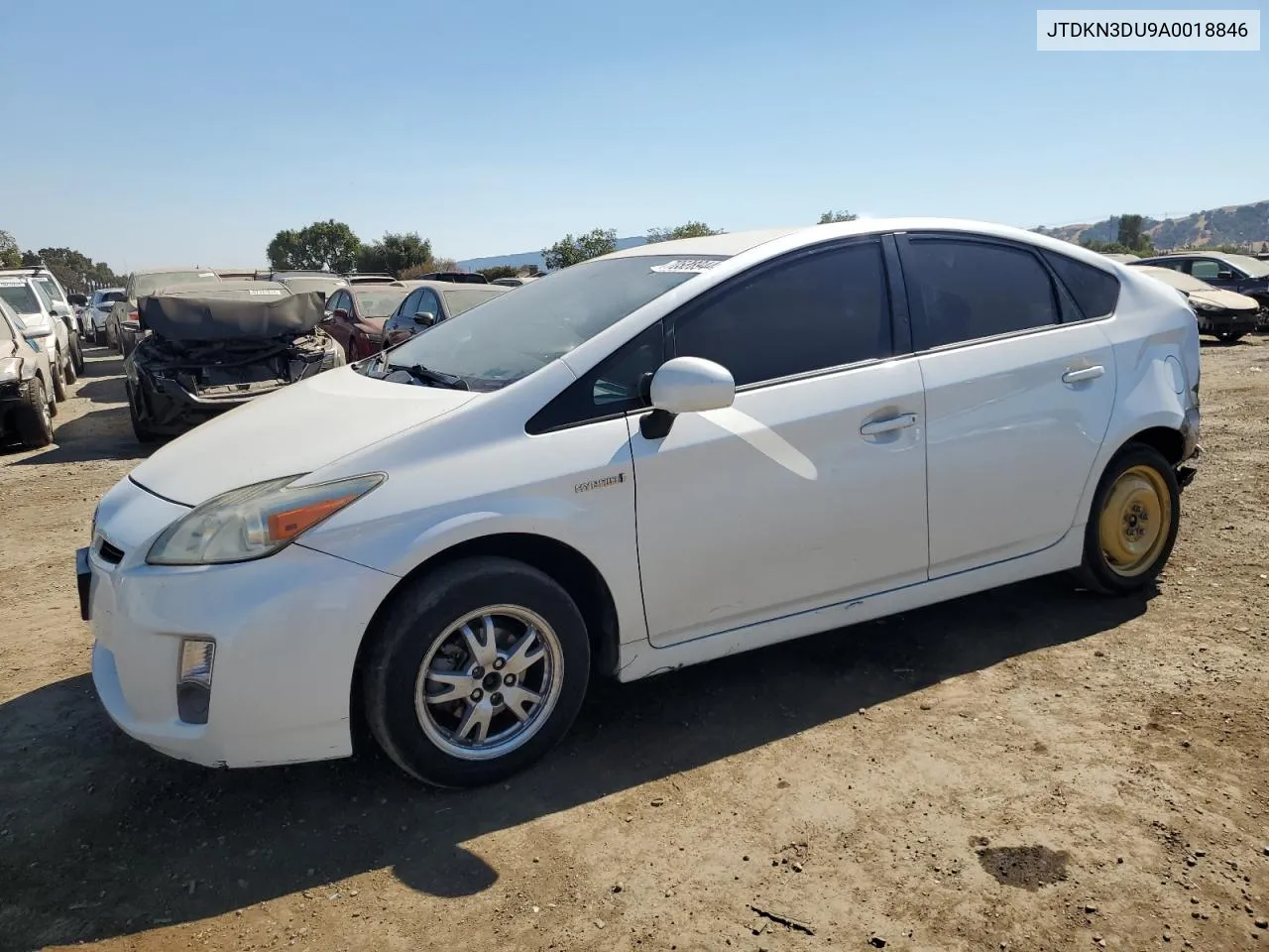 2010 Toyota Prius VIN: JTDKN3DU9A0018846 Lot: 70528944