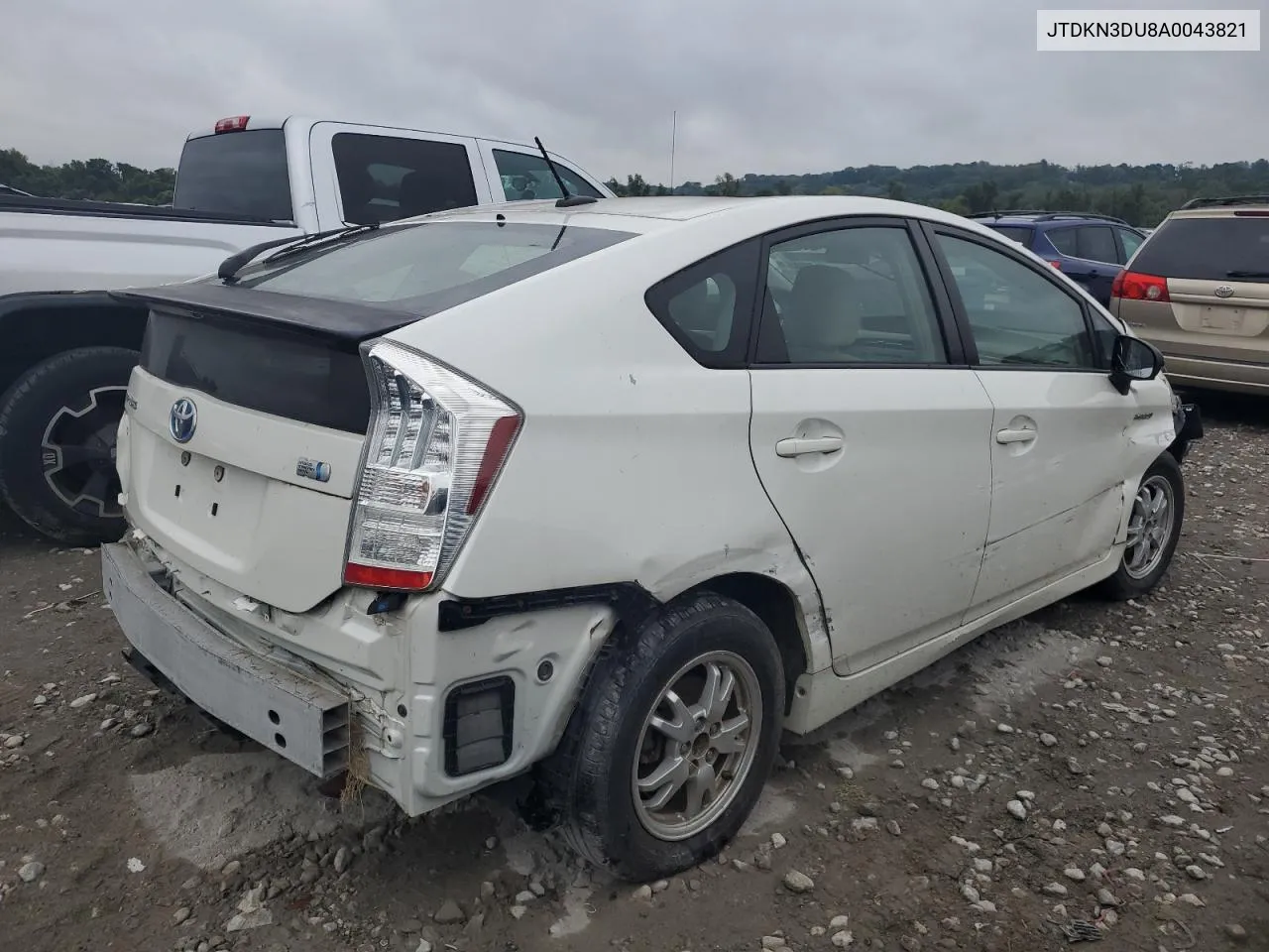 2010 Toyota Prius VIN: JTDKN3DU8A0043821 Lot: 70571464