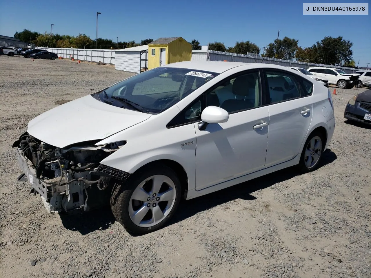 2010 Toyota Prius VIN: JTDKN3DU4A0165978 Lot: 70844794