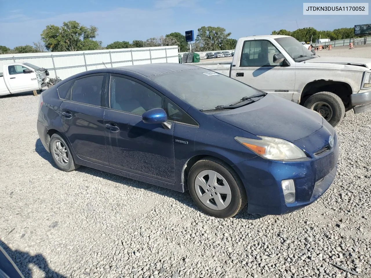 JTDKN3DU5A1170052 2010 Toyota Prius