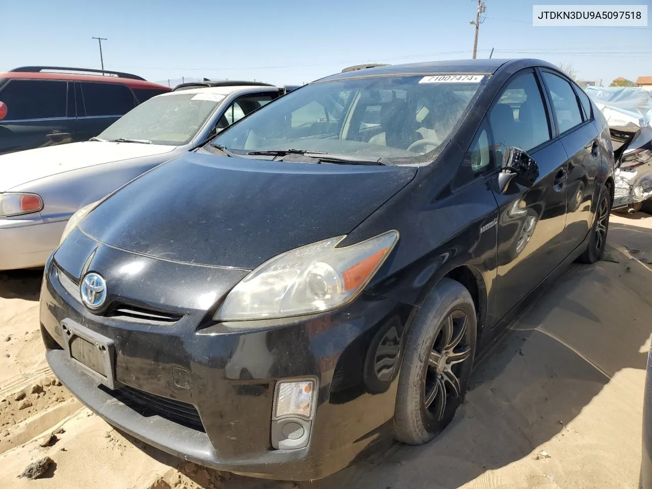 2010 Toyota Prius VIN: JTDKN3DU9A5097518 Lot: 71007474