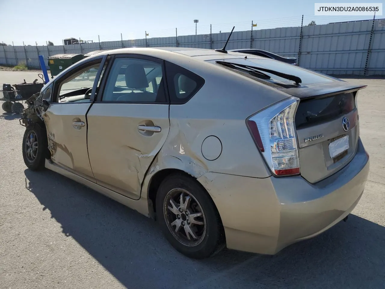 2010 Toyota Prius VIN: JTDKN3DU2A0086535 Lot: 71119604