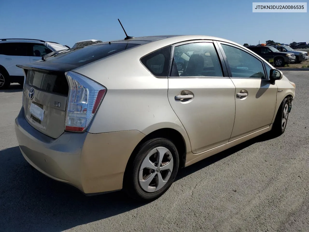 2010 Toyota Prius VIN: JTDKN3DU2A0086535 Lot: 71119604