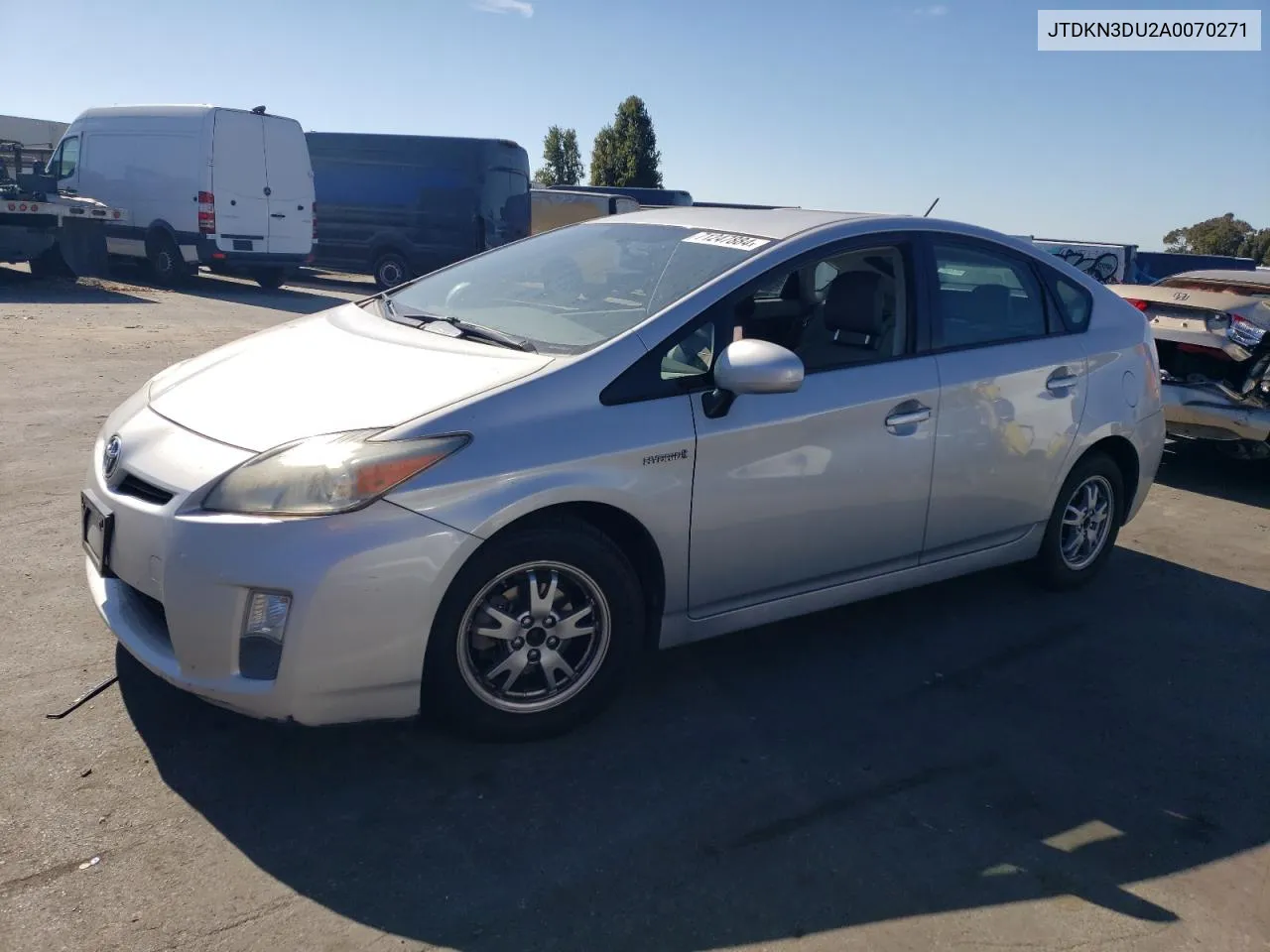 JTDKN3DU2A0070271 2010 Toyota Prius