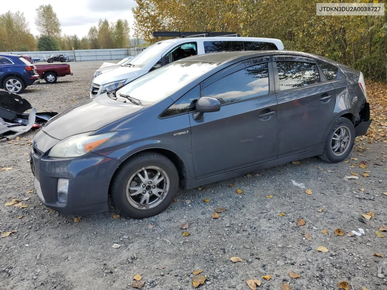 JTDKN3DU2A0038727 2010 Toyota Prius