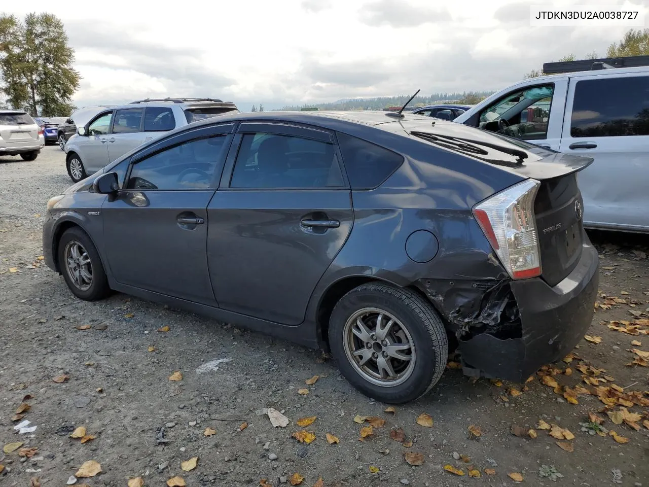 2010 Toyota Prius VIN: JTDKN3DU2A0038727 Lot: 71268014