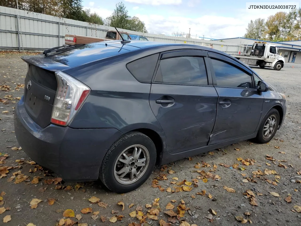 2010 Toyota Prius VIN: JTDKN3DU2A0038727 Lot: 71268014