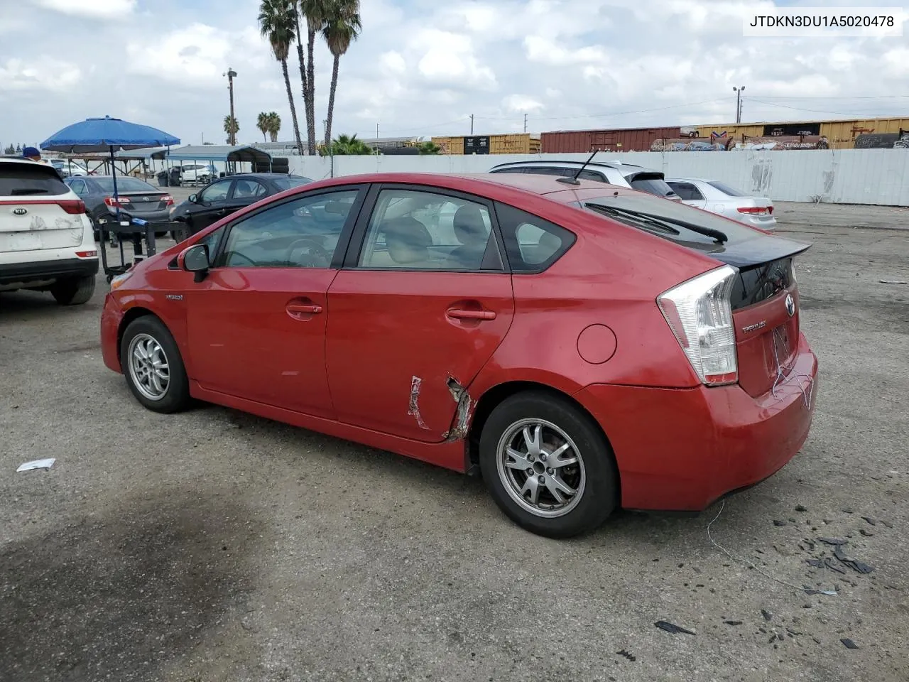 2010 Toyota Prius VIN: JTDKN3DU1A5020478 Lot: 71320144