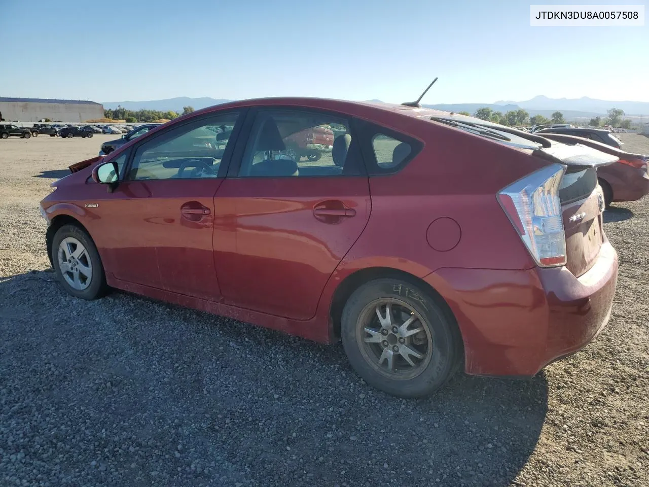 2010 Toyota Prius VIN: JTDKN3DU8A0057508 Lot: 71495164