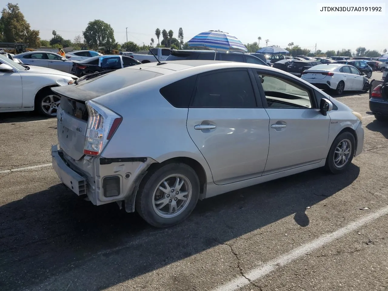 2010 Toyota Prius VIN: JTDKN3DU7A0191992 Lot: 71616774