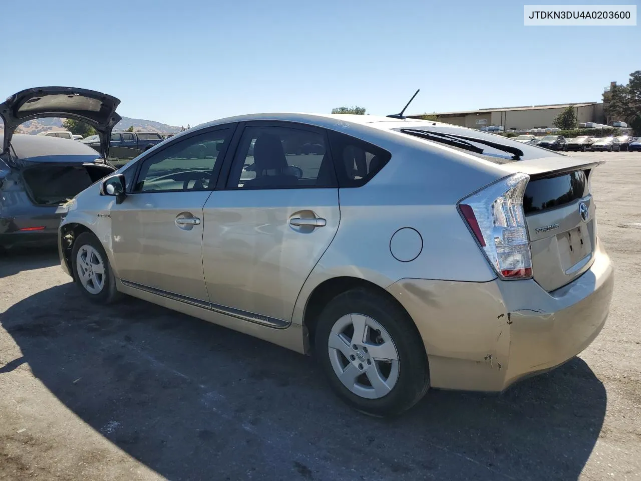 2010 Toyota Prius VIN: JTDKN3DU4A0203600 Lot: 71667654