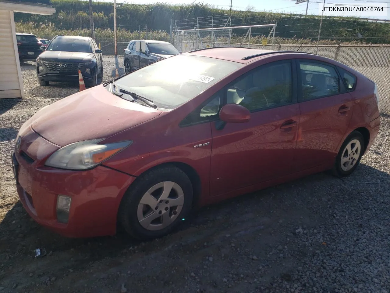 2010 Toyota Prius VIN: JTDKN3DU4A0046764 Lot: 71855494