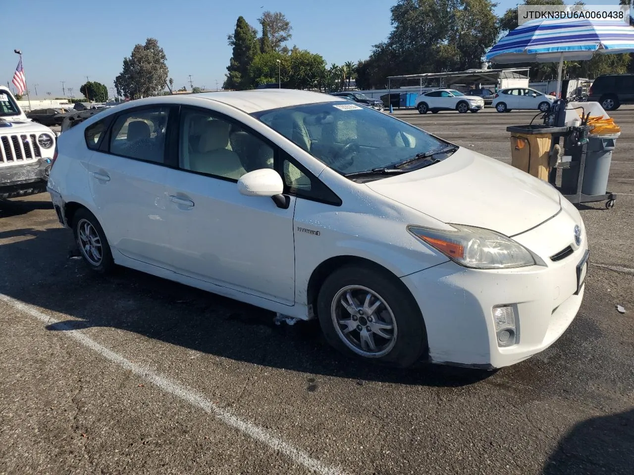 2010 Toyota Prius VIN: JTDKN3DU6A0060438 Lot: 72035254