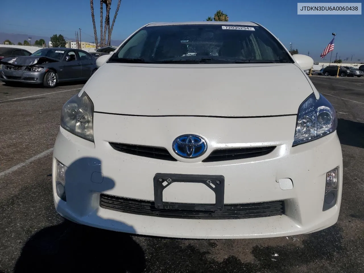 2010 Toyota Prius VIN: JTDKN3DU6A0060438 Lot: 72035254