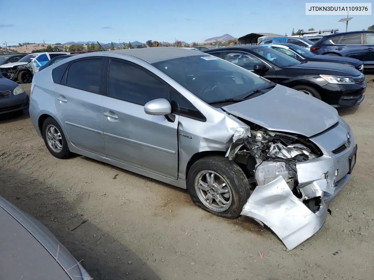 2010 Toyota Prius VIN: JTDKN3DU1A1109376 Lot: 72090694