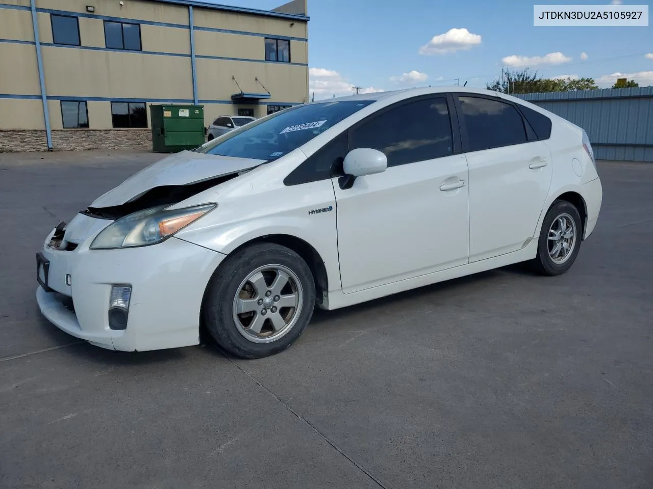 JTDKN3DU2A5105927 2010 Toyota Prius