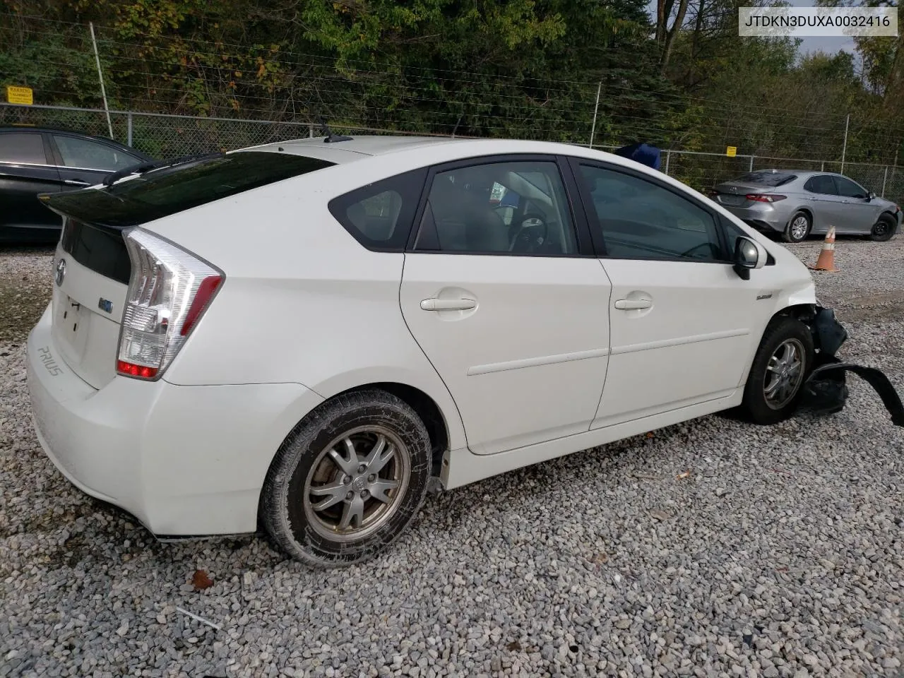 2010 Toyota Prius VIN: JTDKN3DUXA0032416 Lot: 72323604