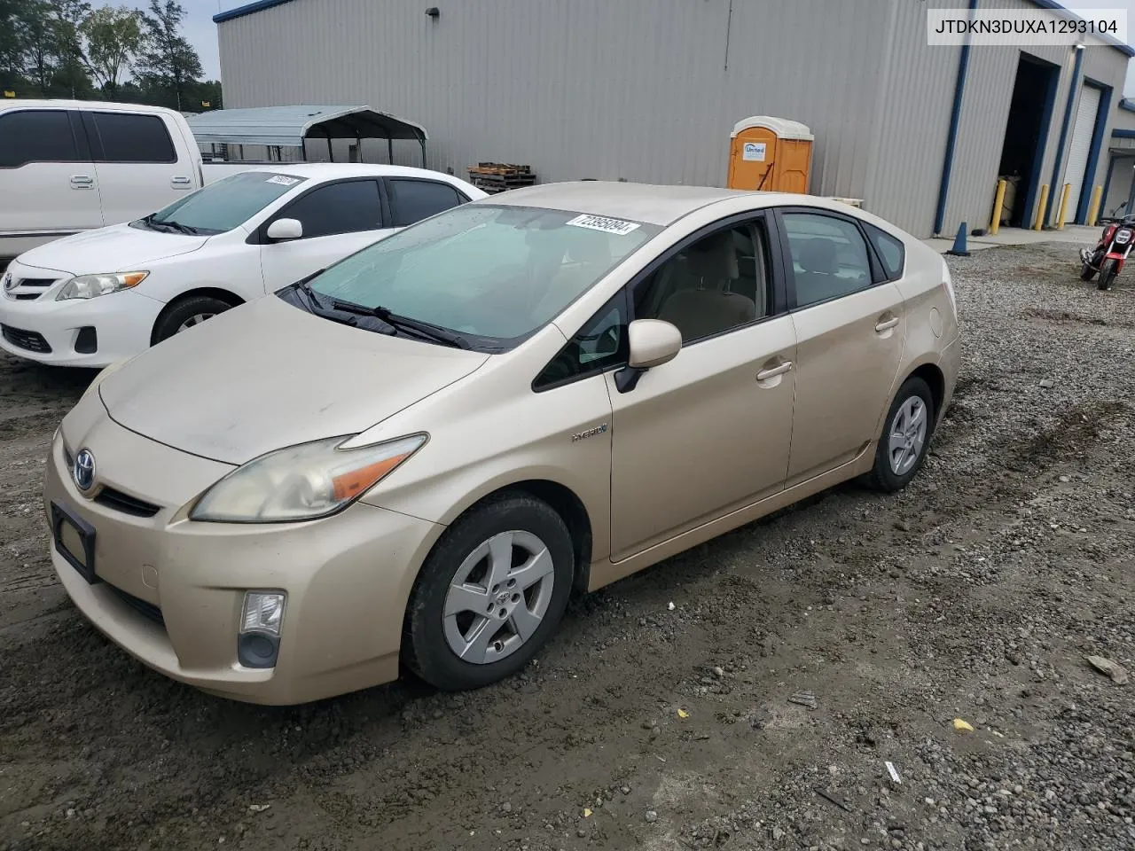 2010 Toyota Prius VIN: JTDKN3DUXA1293104 Lot: 72395094