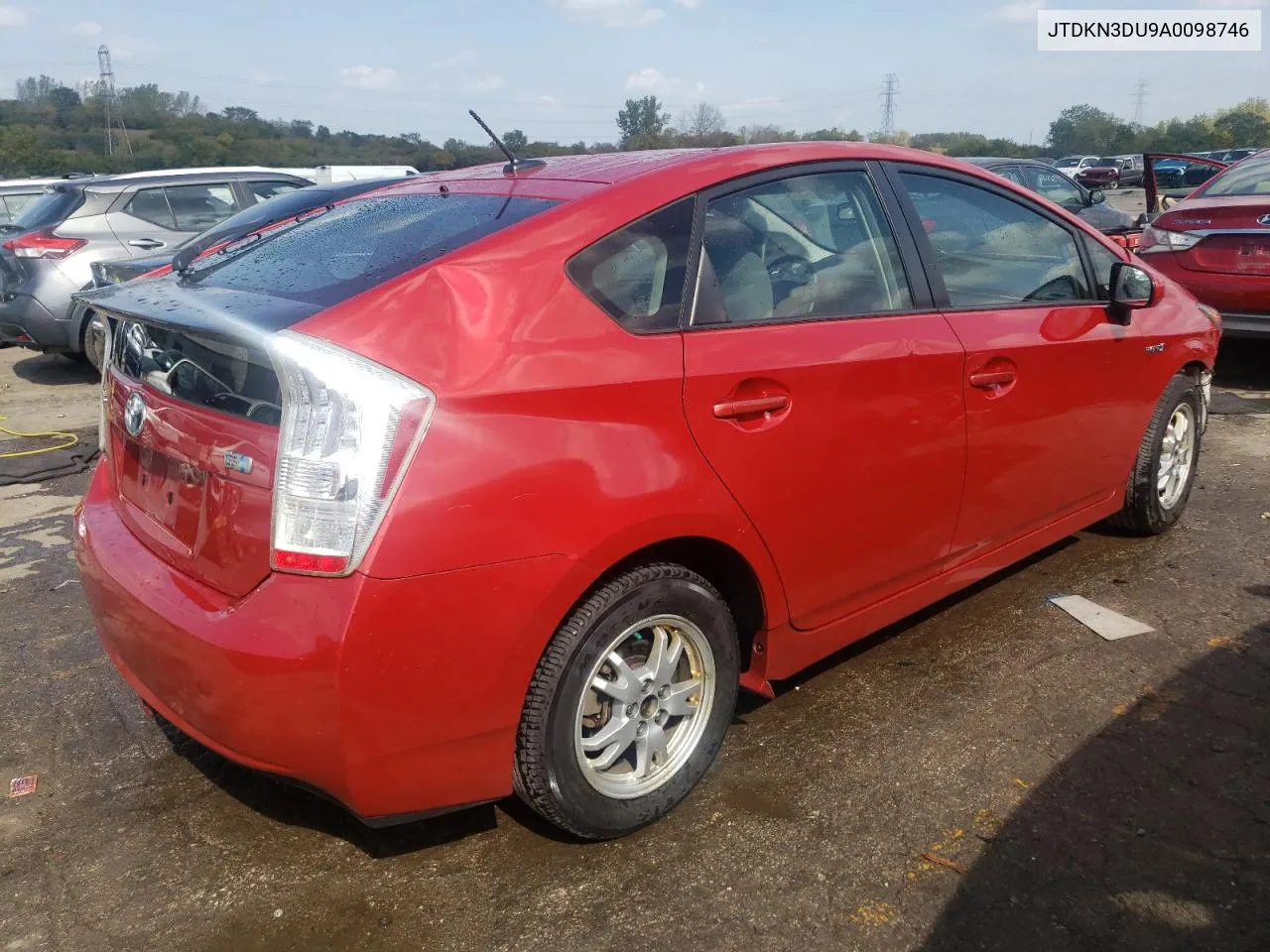 2010 Toyota Prius VIN: JTDKN3DU9A0098746 Lot: 72580524