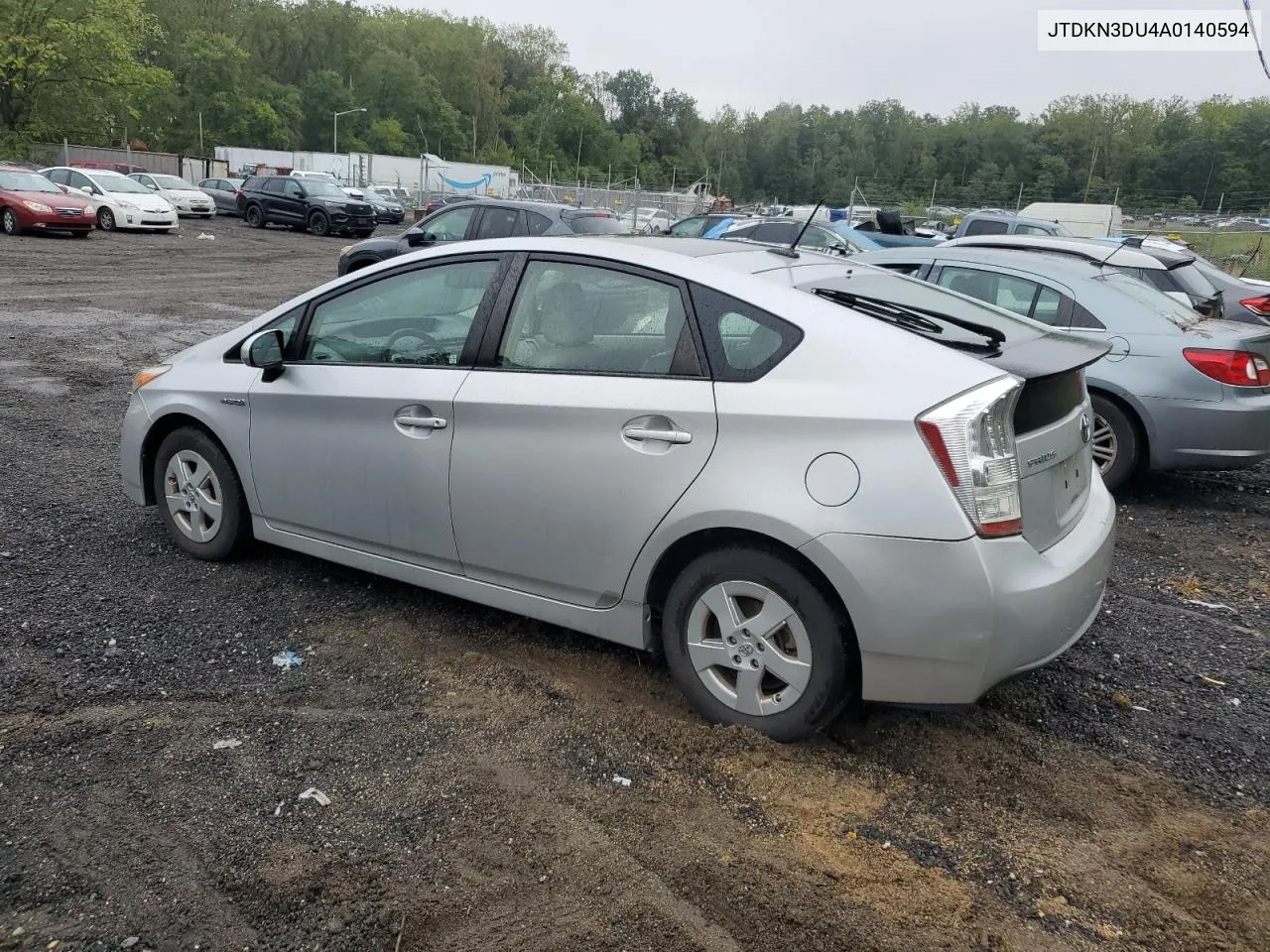 2010 Toyota Prius VIN: JTDKN3DU4A0140594 Lot: 72840904