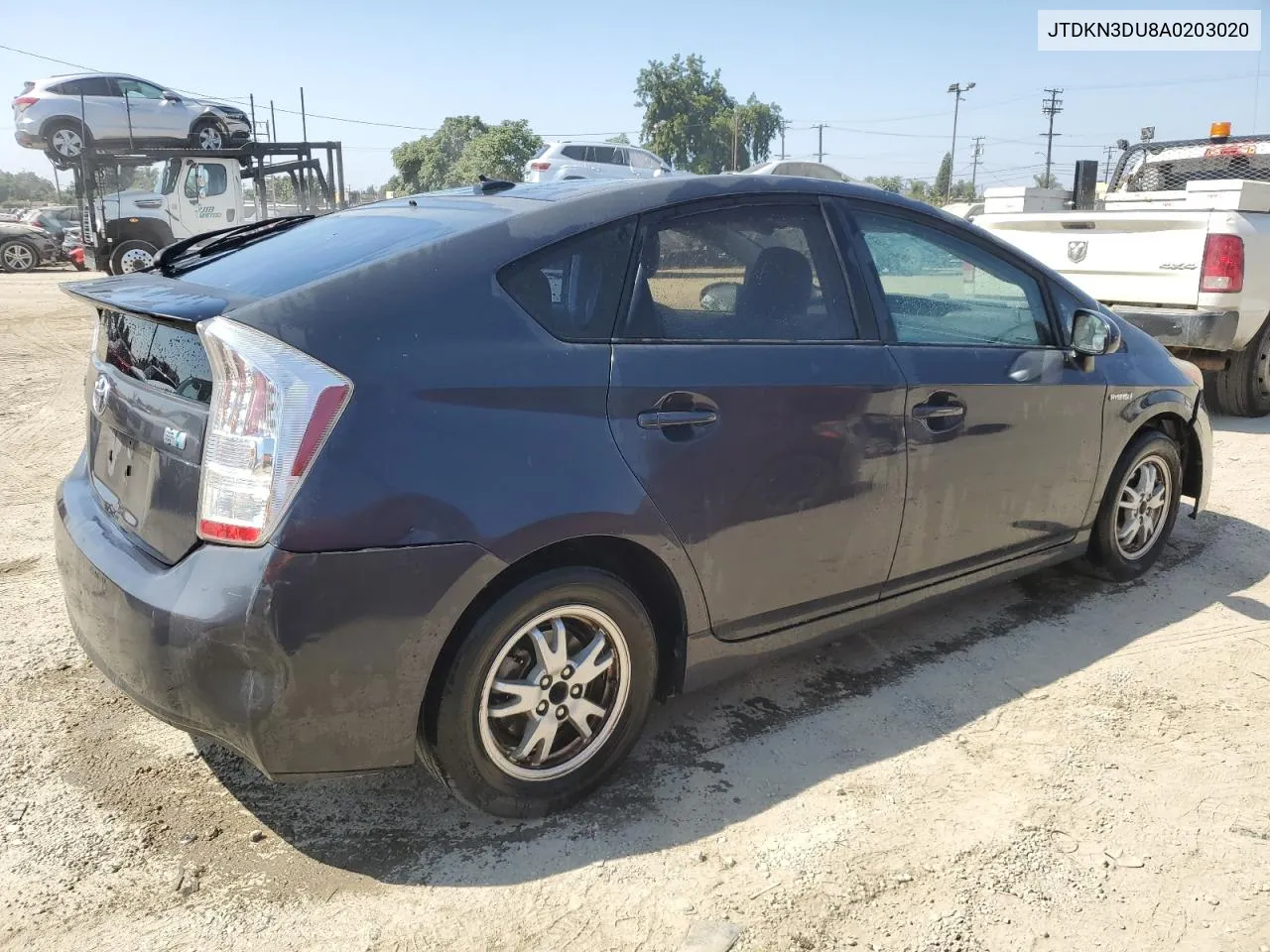 2010 Toyota Prius VIN: JTDKN3DU8A0203020 Lot: 72853684