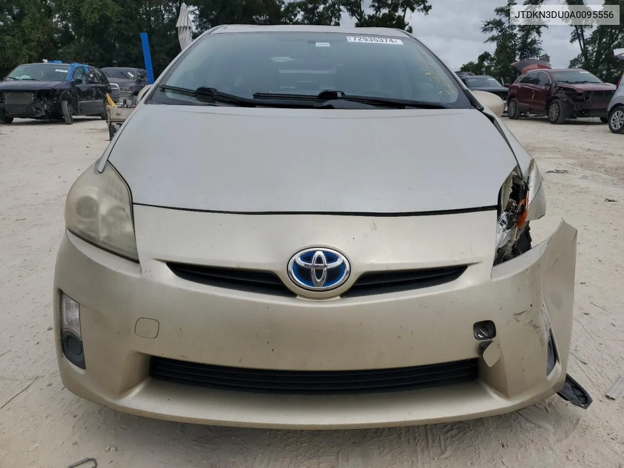 2010 Toyota Prius VIN: JTDKN3DU0A0095556 Lot: 72935374