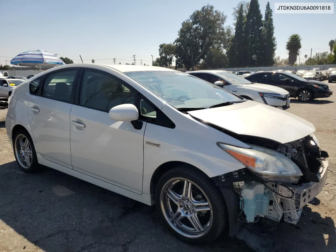 2010 Toyota Prius VIN: JTDKN3DU6A0091818 Lot: 72936634