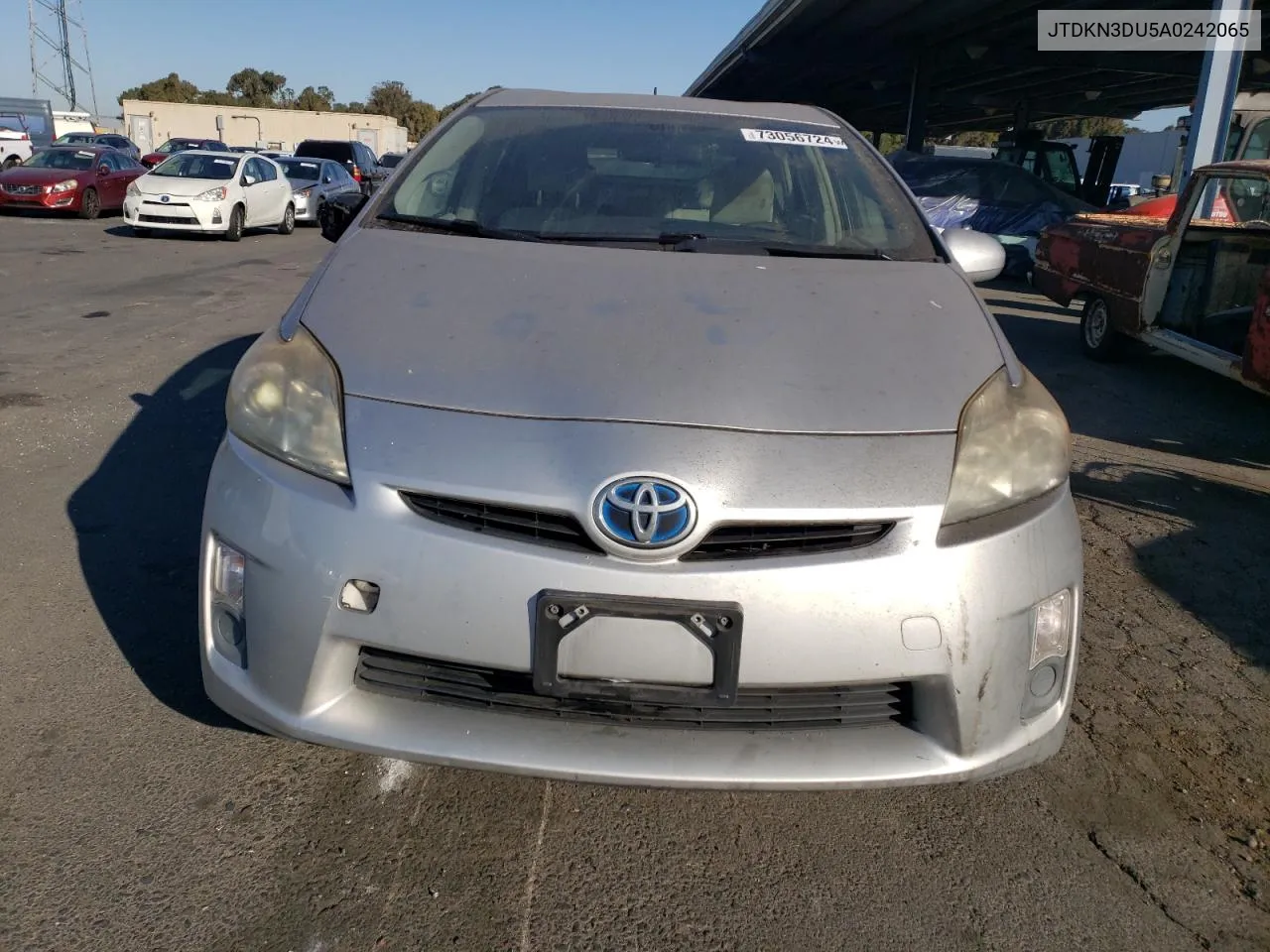 2010 Toyota Prius VIN: JTDKN3DU5A0242065 Lot: 73056724