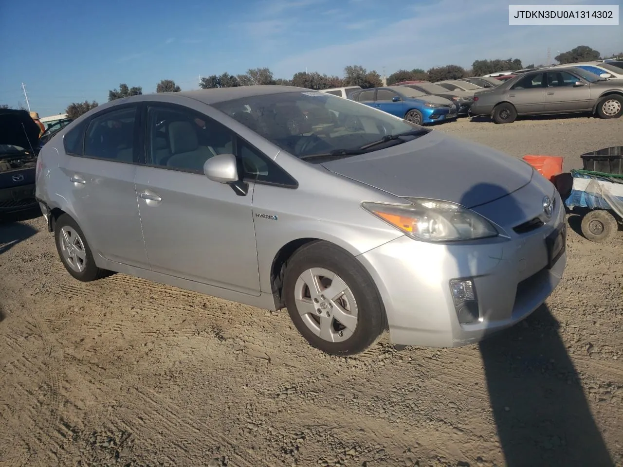 JTDKN3DU0A1314302 2010 Toyota Prius