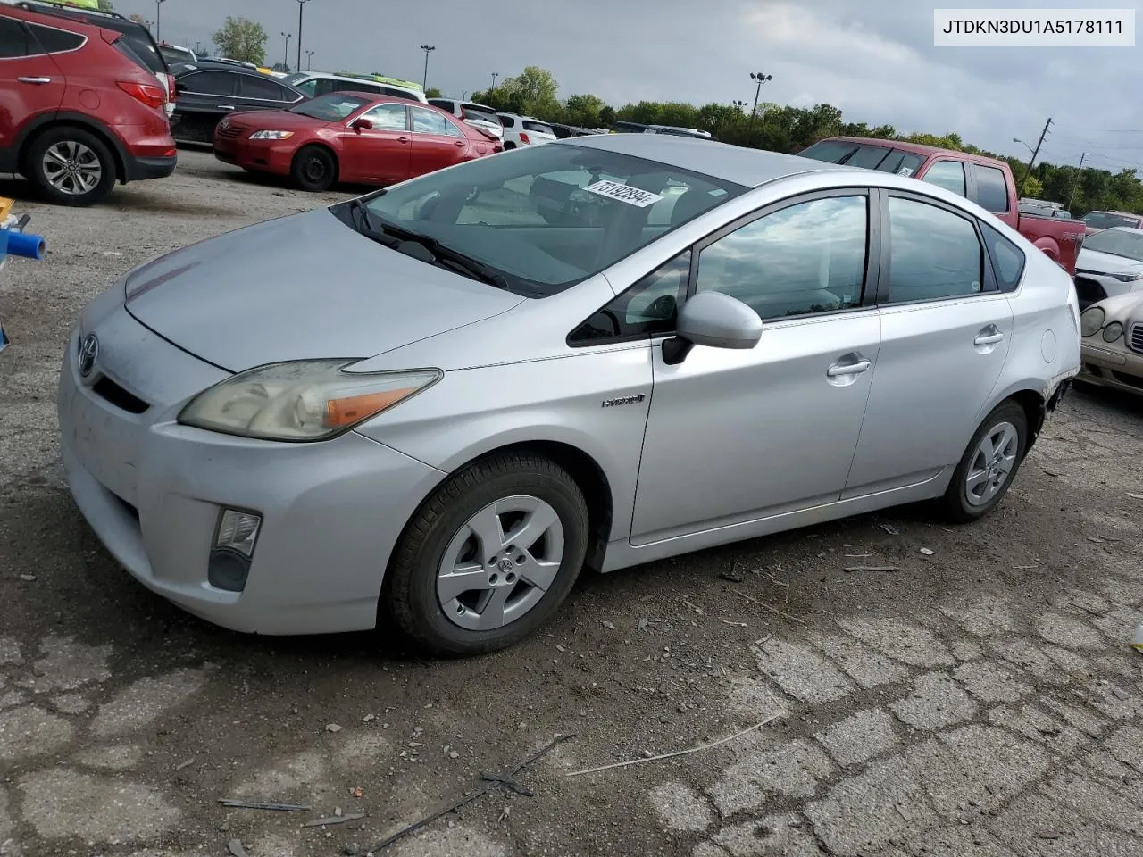 2010 Toyota Prius VIN: JTDKN3DU1A5178111 Lot: 73192894