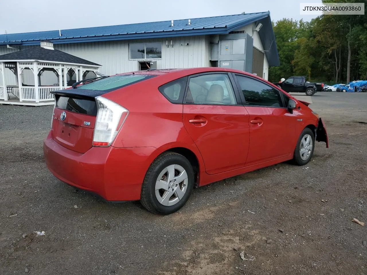 JTDKN3DU4A0093860 2010 Toyota Prius