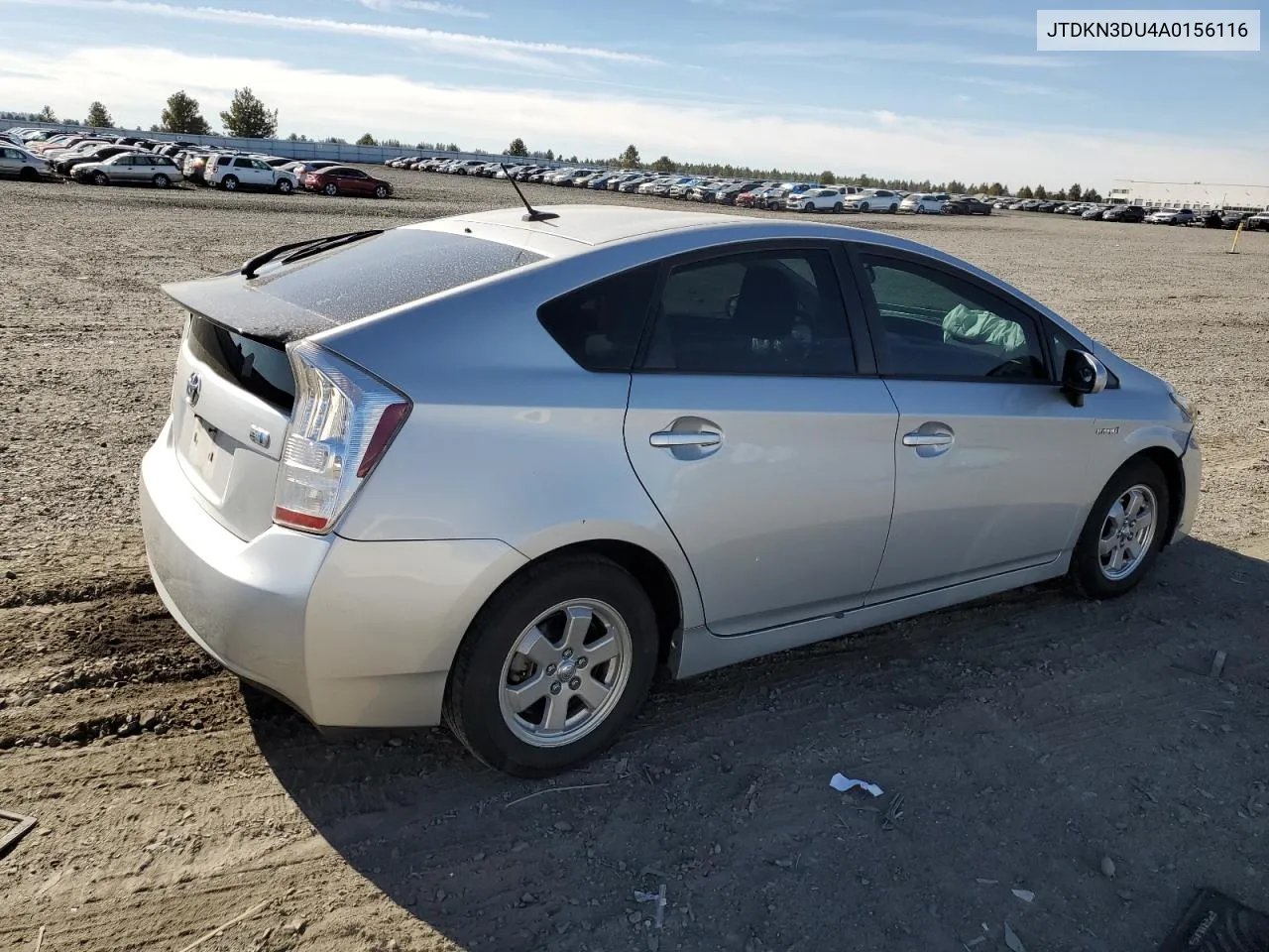 2010 Toyota Prius VIN: JTDKN3DU4A0156116 Lot: 73366084