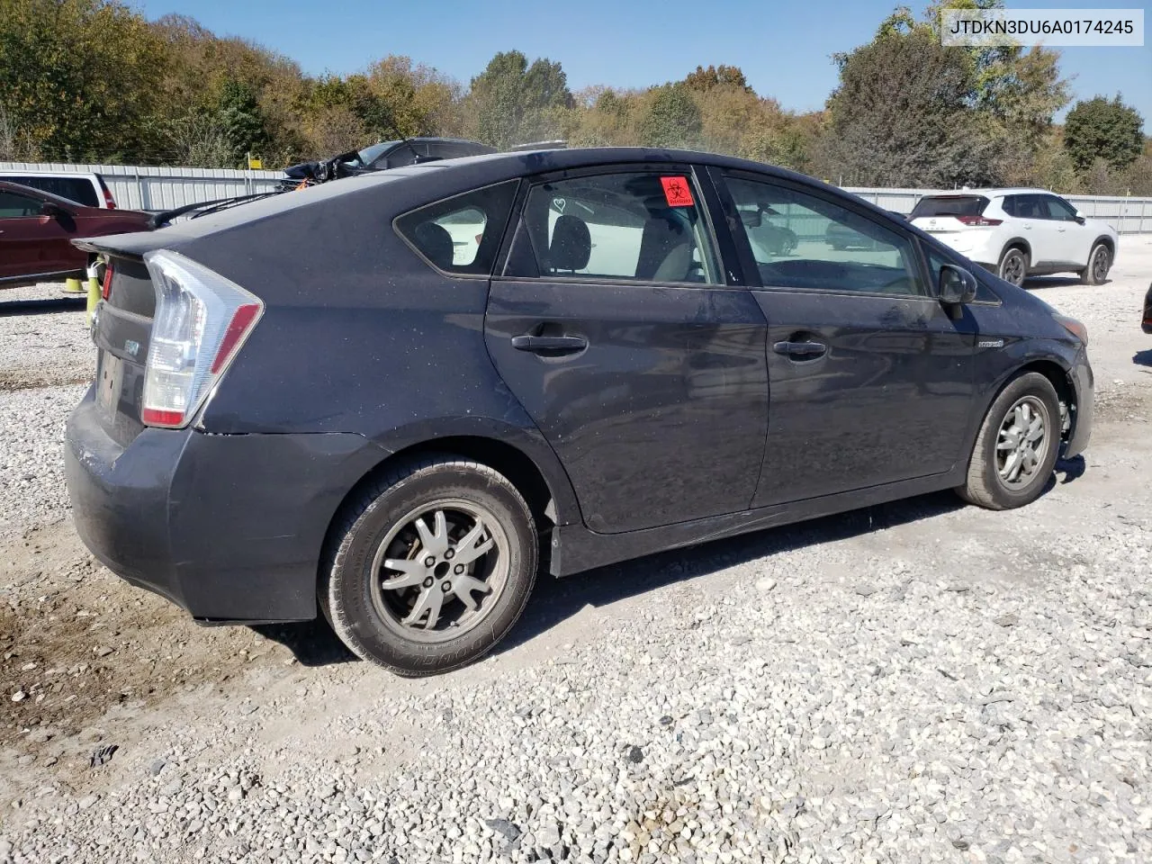 2010 Toyota Prius VIN: JTDKN3DU6A0174245 Lot: 73627274