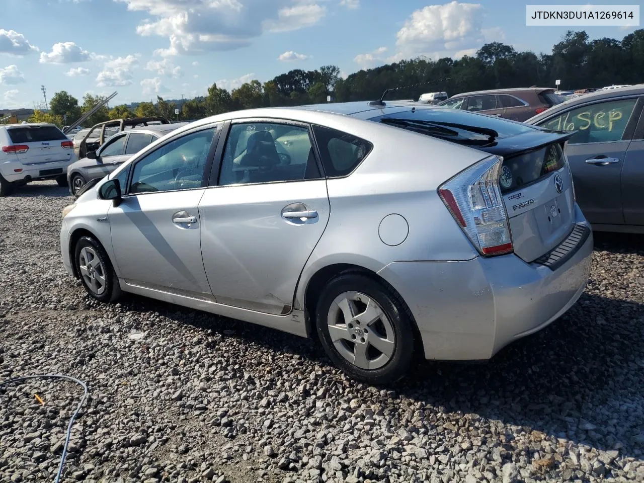 2010 Toyota Prius VIN: JTDKN3DU1A1269614 Lot: 74114354