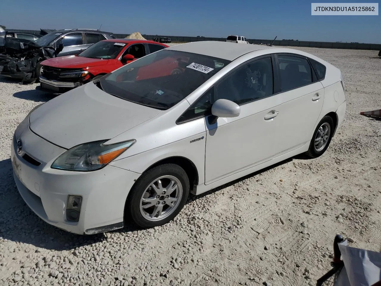 2010 Toyota Prius VIN: JTDKN3DU1A5125862 Lot: 74301734