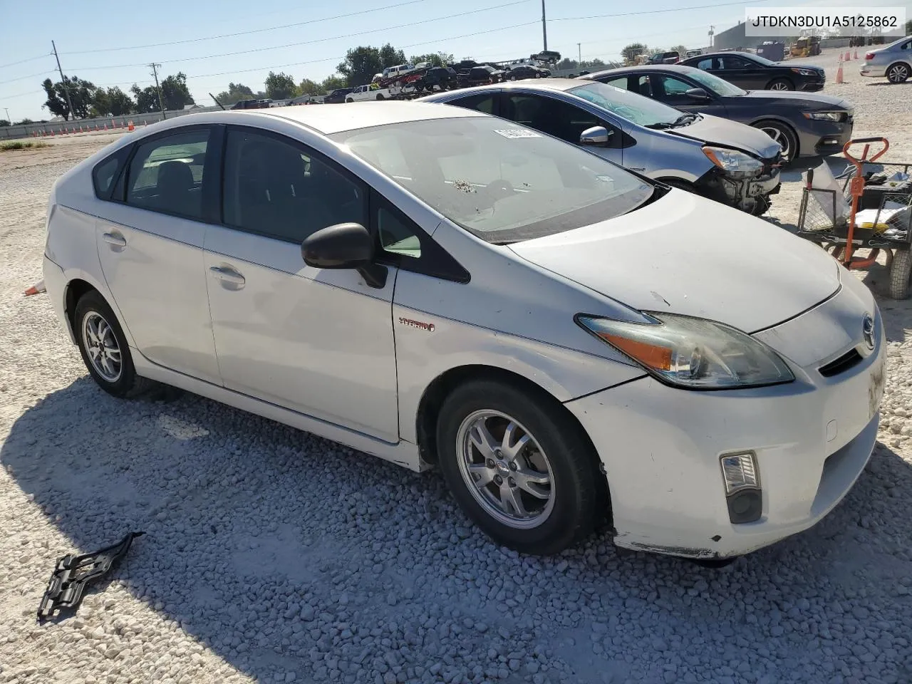 2010 Toyota Prius VIN: JTDKN3DU1A5125862 Lot: 74301734