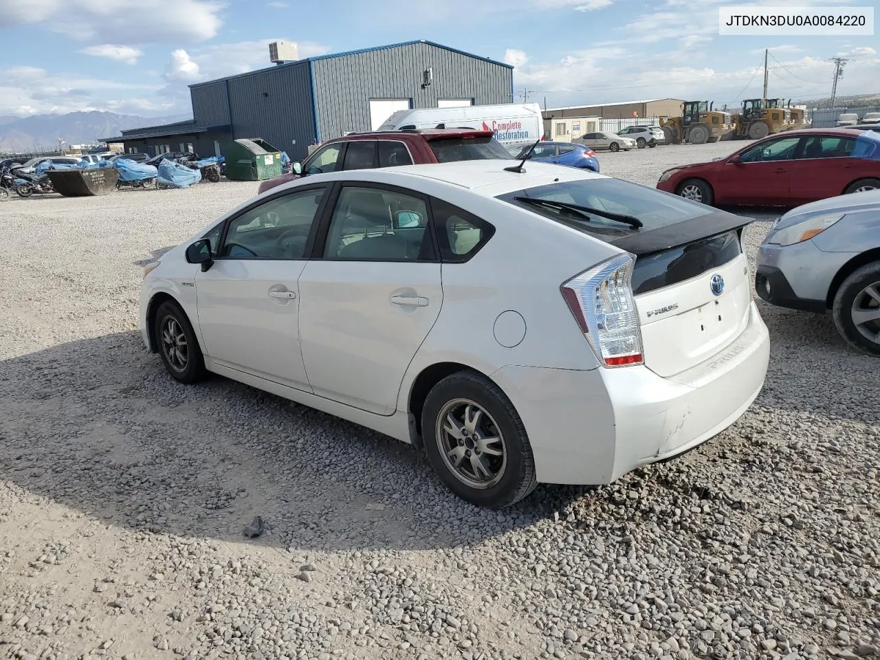 2010 Toyota Prius VIN: JTDKN3DU0A0084220 Lot: 75091694