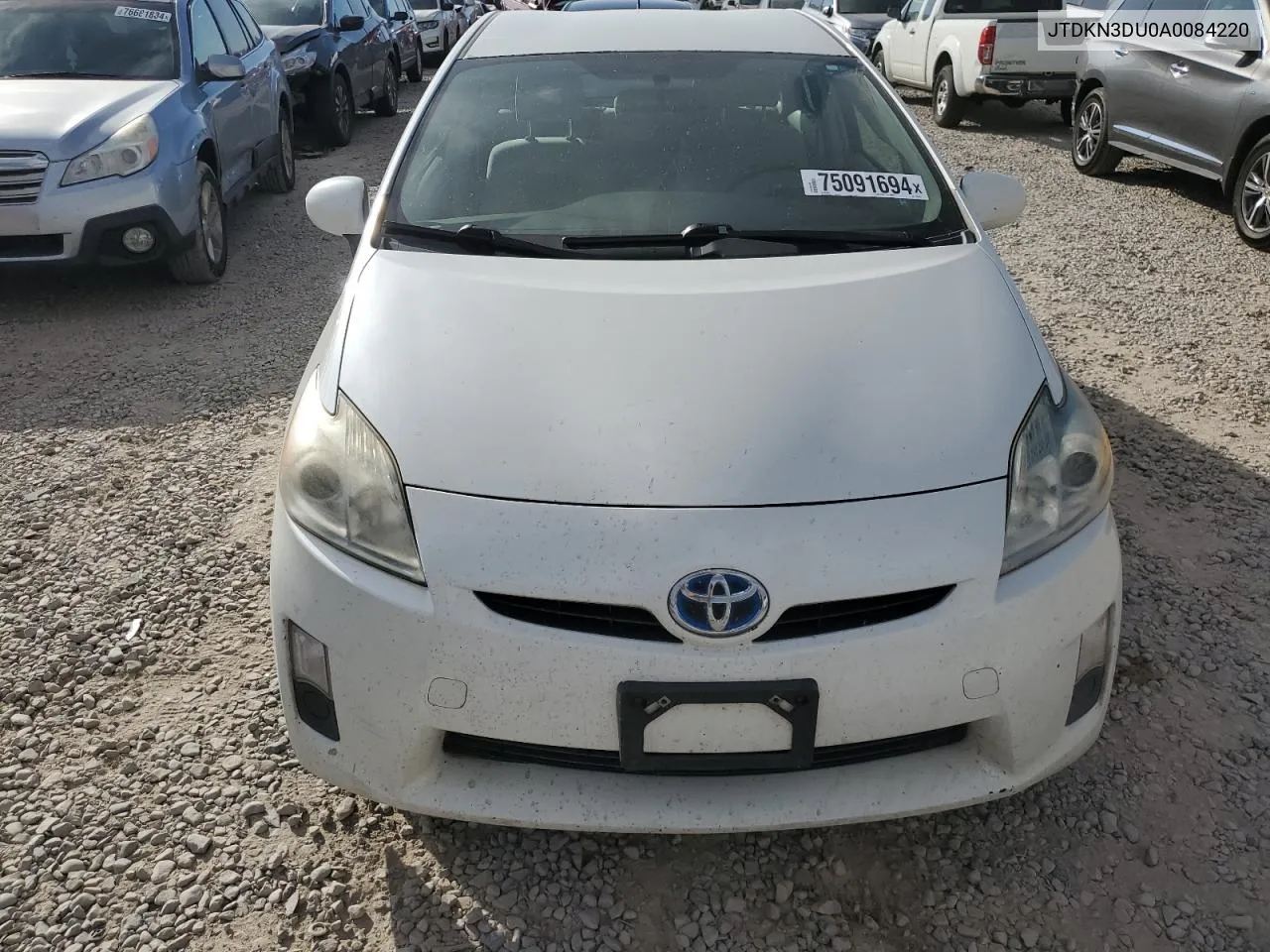 2010 Toyota Prius VIN: JTDKN3DU0A0084220 Lot: 75091694