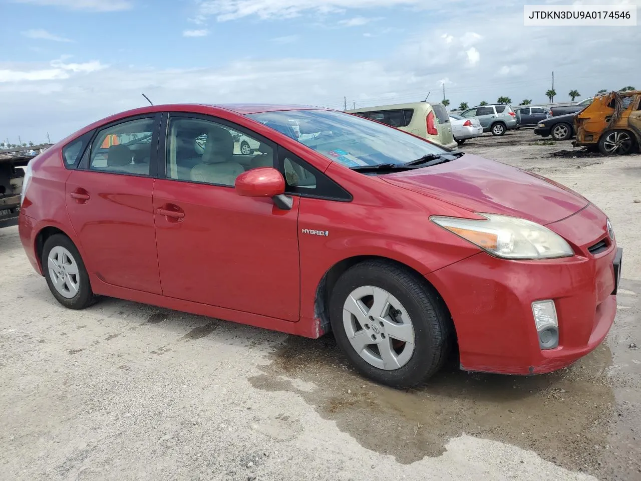 JTDKN3DU9A0174546 2010 Toyota Prius