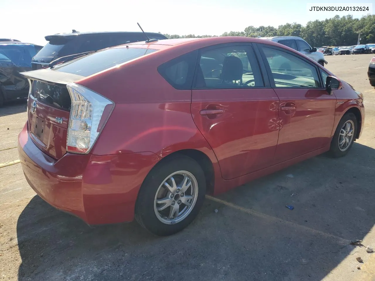 2010 Toyota Prius VIN: JTDKN3DU2A0132624 Lot: 75441054