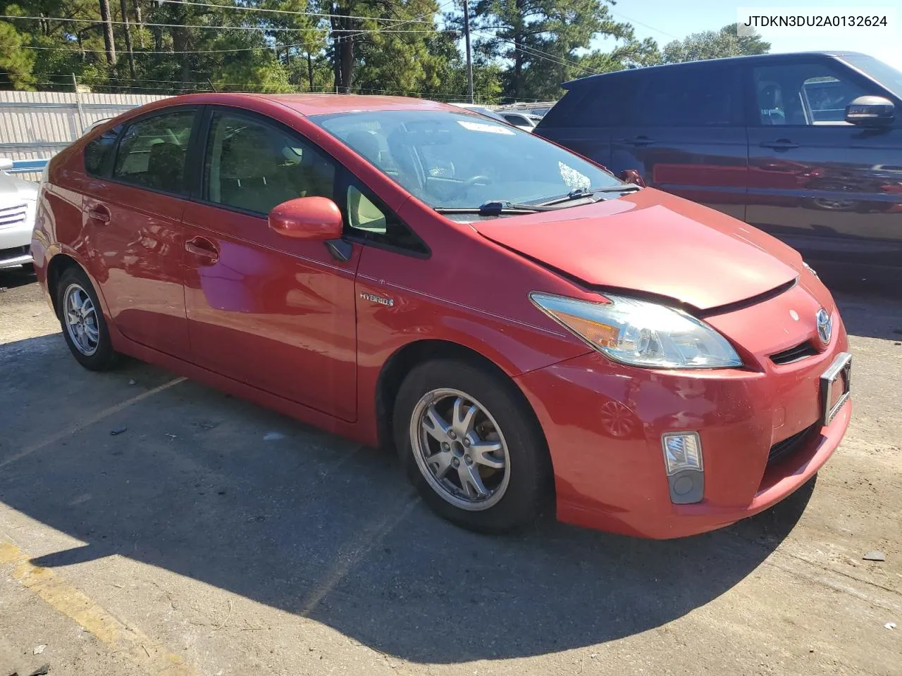 2010 Toyota Prius VIN: JTDKN3DU2A0132624 Lot: 75441054