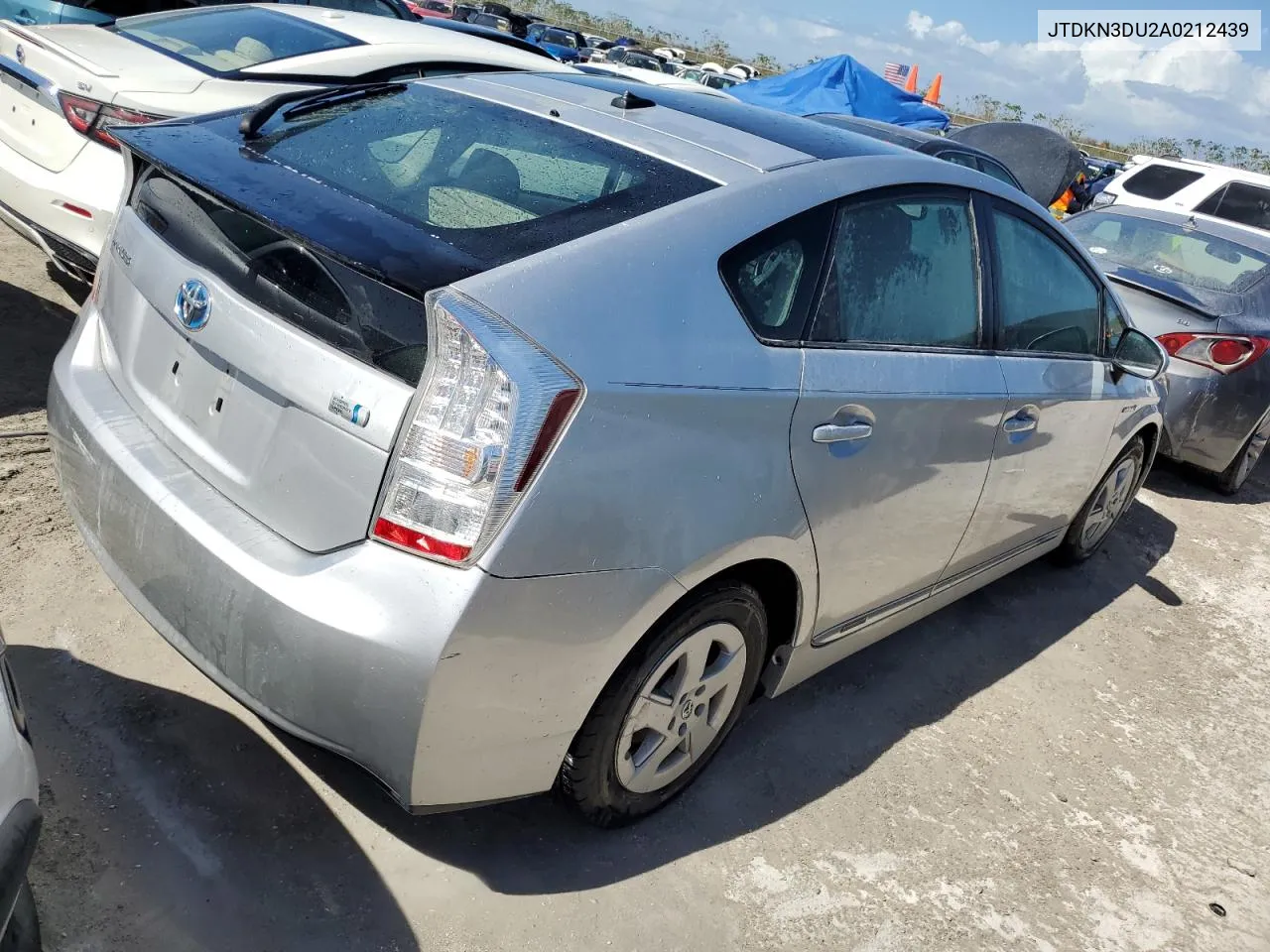 2010 Toyota Prius VIN: JTDKN3DU2A0212439 Lot: 75448574