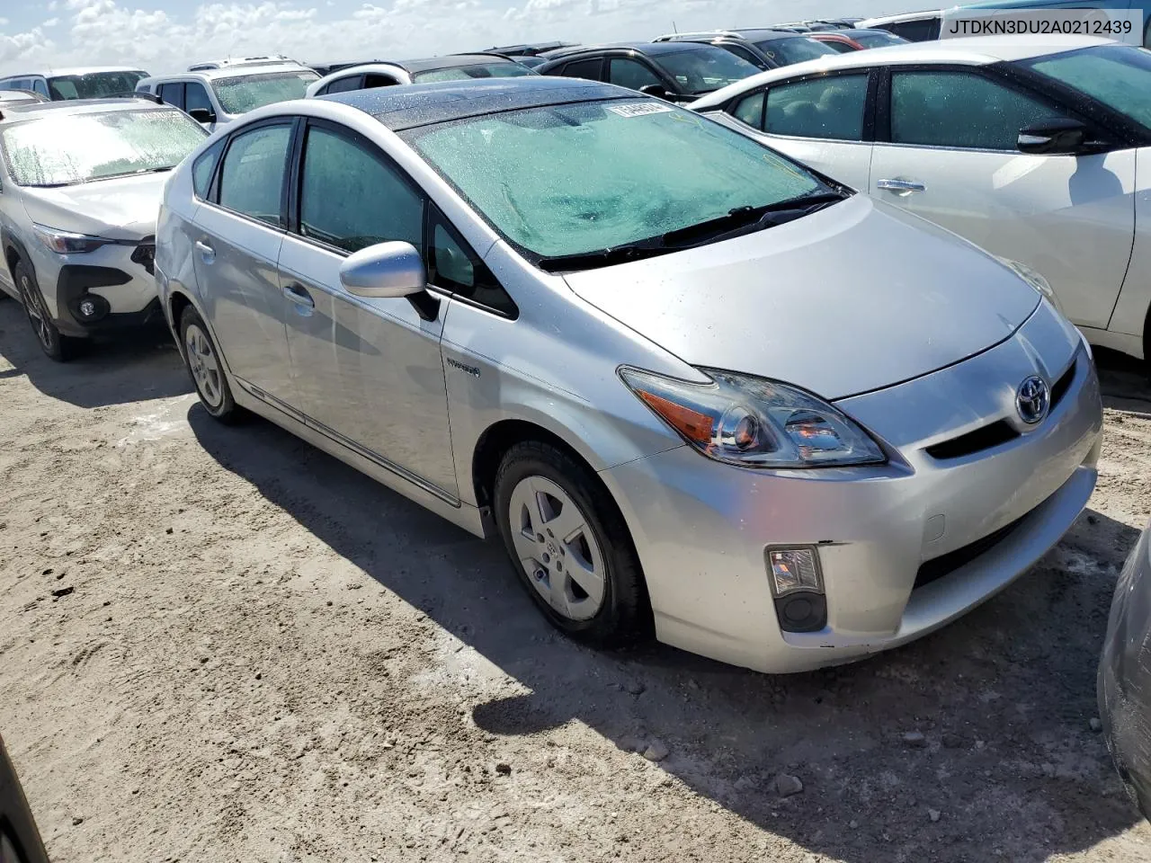 2010 Toyota Prius VIN: JTDKN3DU2A0212439 Lot: 75448574