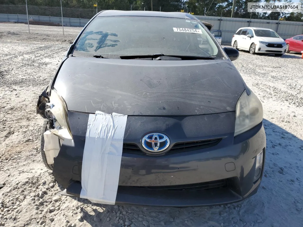 2010 Toyota Prius VIN: JTDKN3DU3A5187604 Lot: 75484254