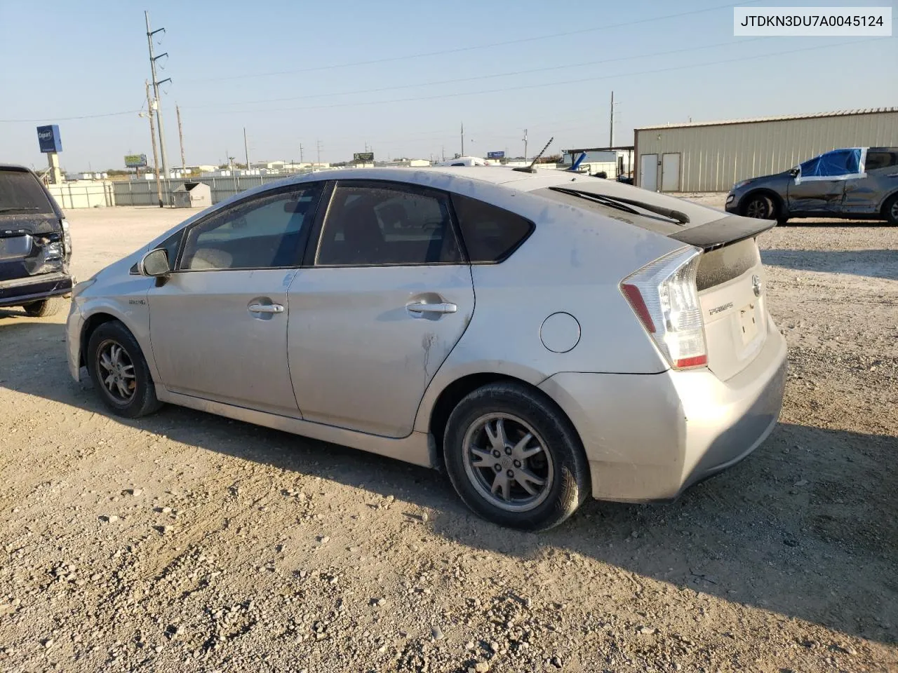 2010 Toyota Prius VIN: JTDKN3DU7A0045124 Lot: 75602504