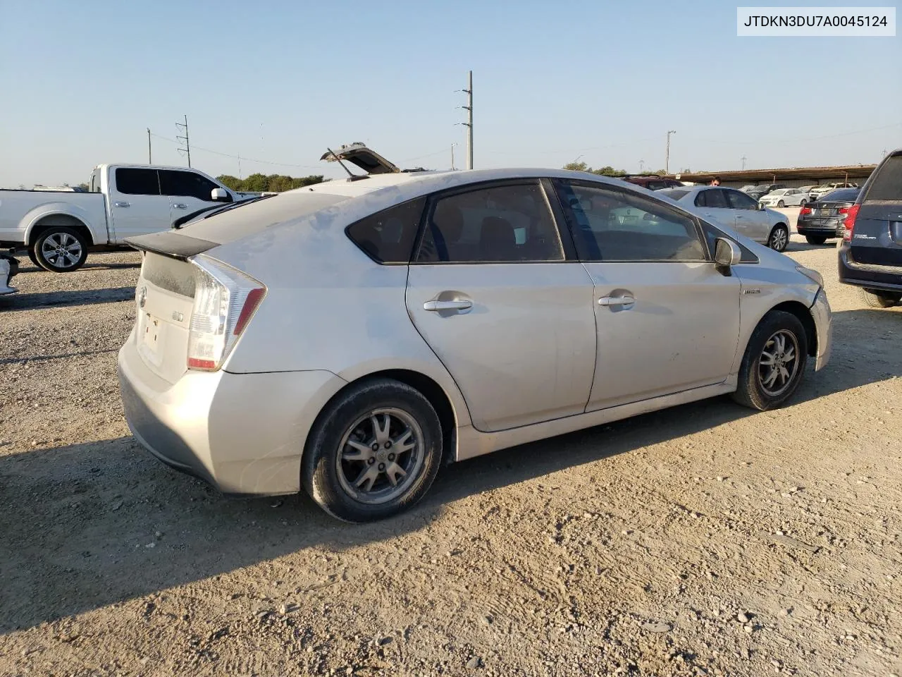 2010 Toyota Prius VIN: JTDKN3DU7A0045124 Lot: 75602504