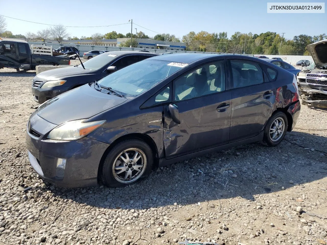 2010 Toyota Prius VIN: JTDKN3DU3A0121499 Lot: 75611064