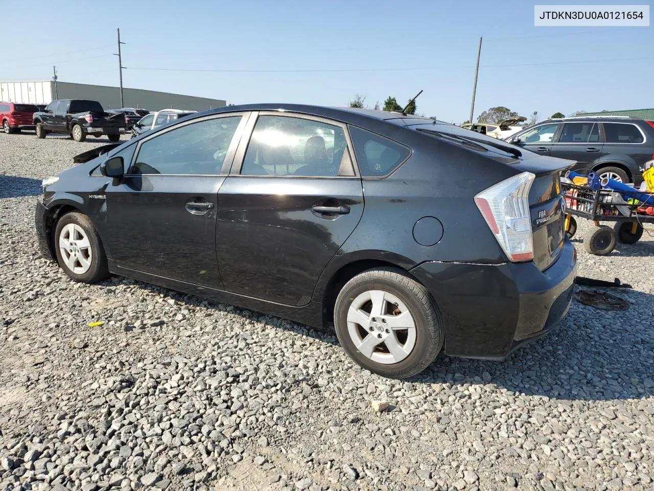 2010 Toyota Prius VIN: JTDKN3DU0A0121654 Lot: 75885554