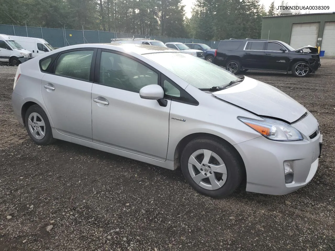 2010 Toyota Prius VIN: JTDKN3DU6A0038309 Lot: 75890204