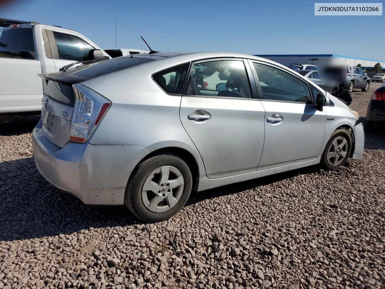 2010 Toyota Prius VIN: JTDKN3DU7A1102366 Lot: 75901644